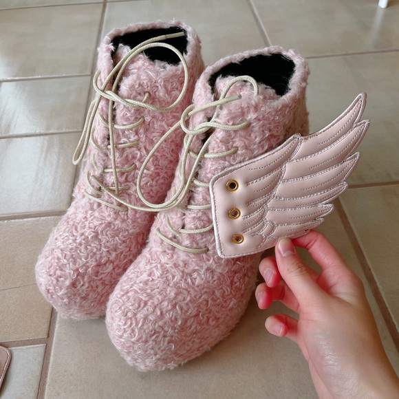 One Spo fluffy heels - Picture 6 of 7